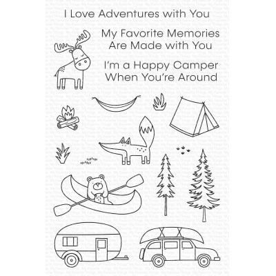 My Favorite Things Clear Stamps - Happy Camper